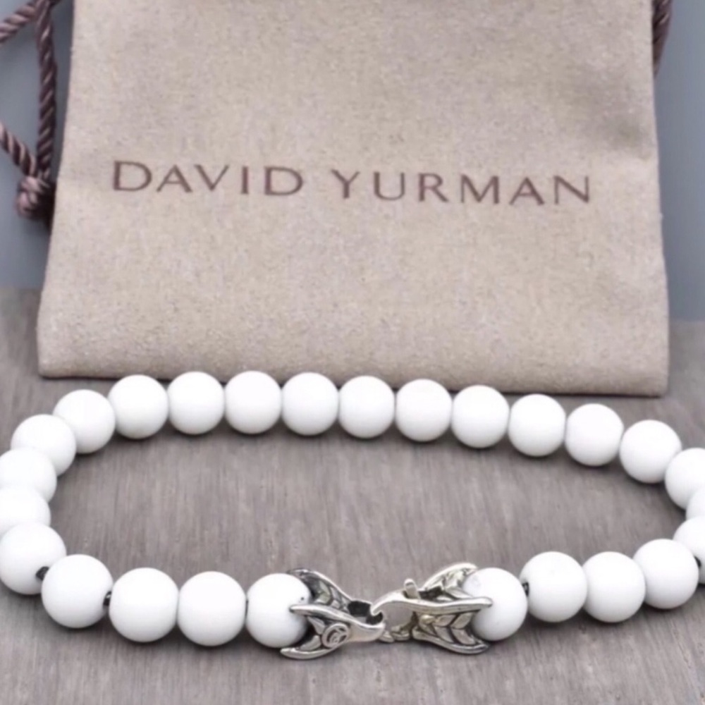 DAVID YURMAN White Agate Spiritual Beads - Picture 2 of 6